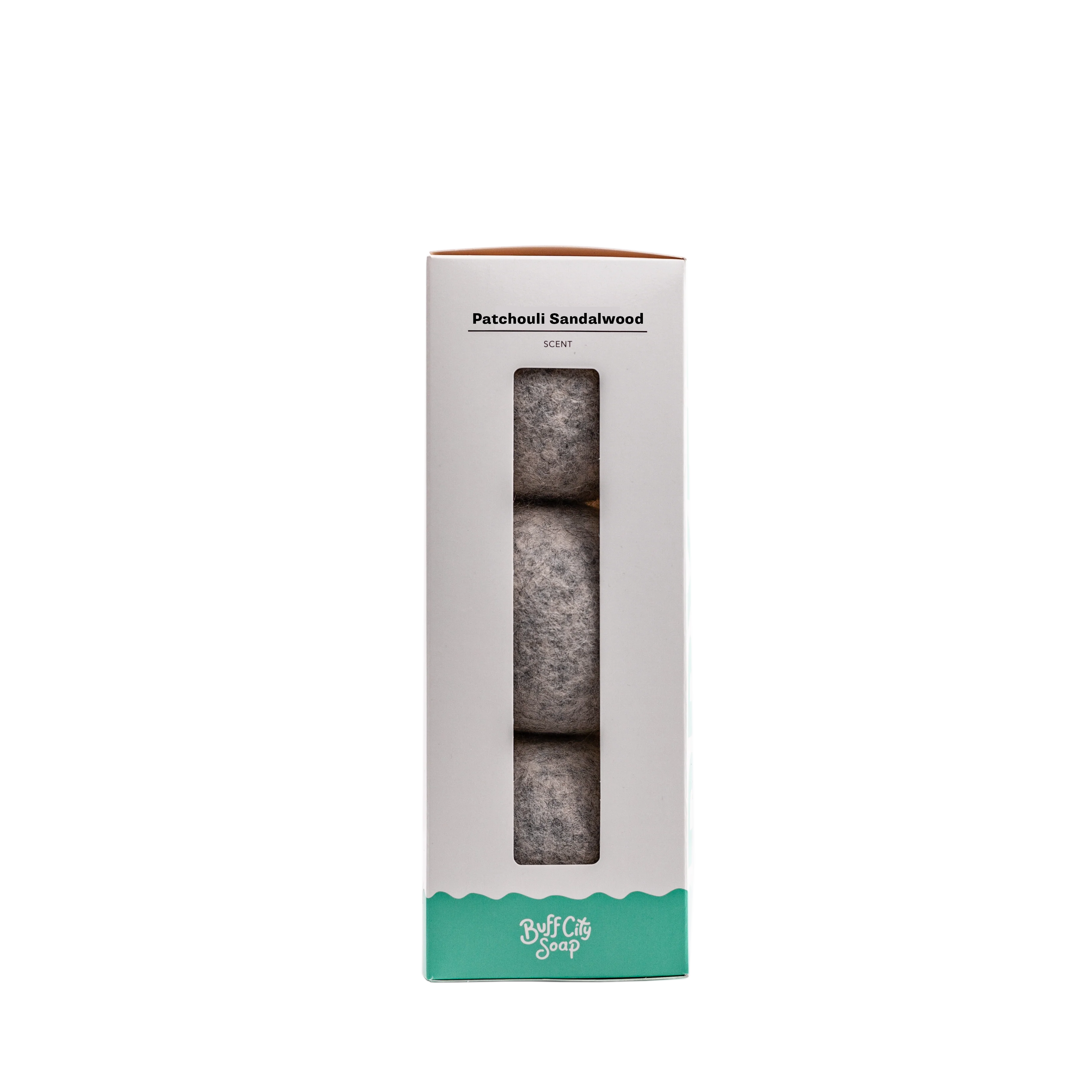 Patchouli Sandalwood Wool Dryer Balls (Set of 3) - Image 3